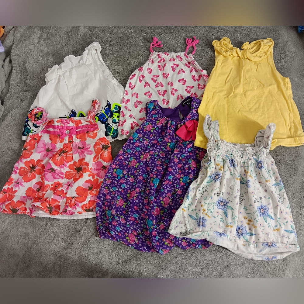Little girls tank top bundle